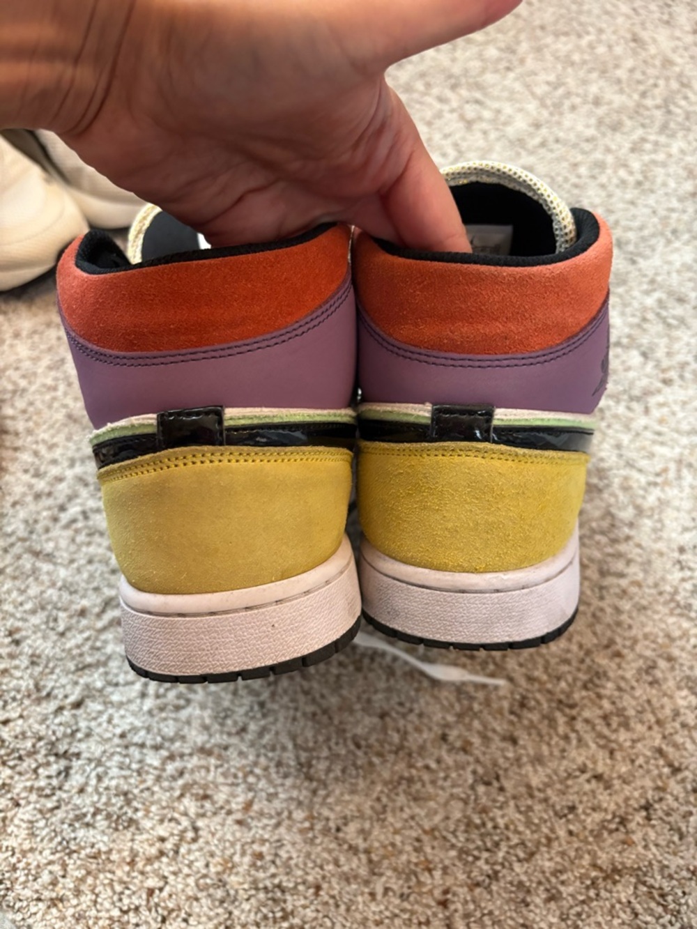 Jordan Low-Top Sneakers in Pastel Multi-Color - Picture 6 of 7